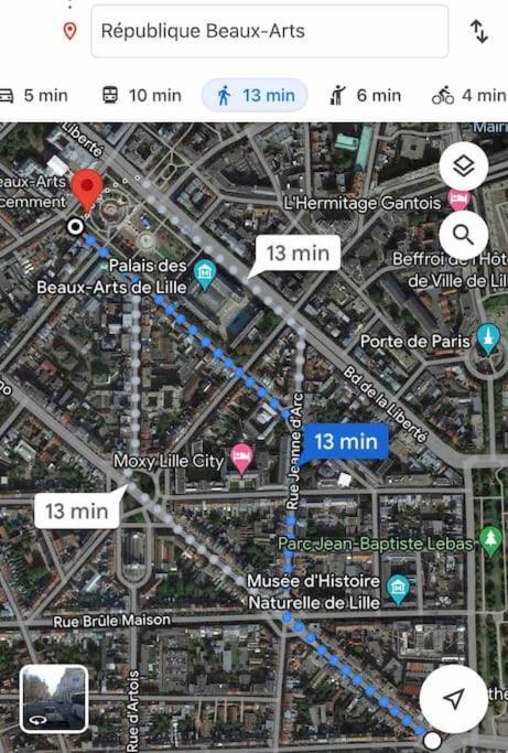 Appartement F3 & Solferino Lille Dış mekan fotoğraf